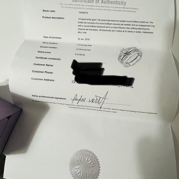 Beautiful women’s engagement and wedding rings - Picture 5 of 6